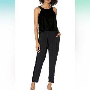 ELLA MOSS Jumpsuit velvet and polyester size xs